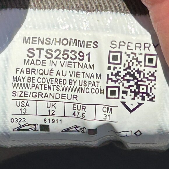 Sperry Halyard CVO Sneaker – Men’s Size 13 – New - Picture 8 of 15